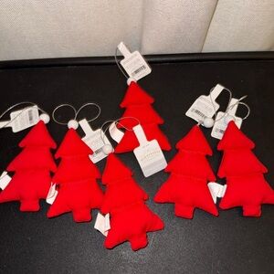 Target, red tree ornaments
